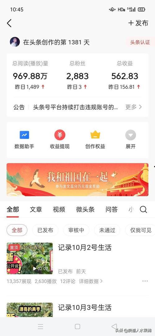 头条视频还有收益吗吗,揭秘视频创作收益新趋势
