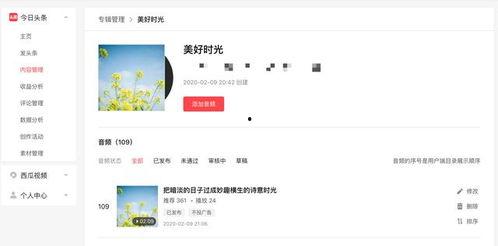 头条音频多怎么开通,解锁内容创作新境界