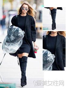 明星穿5050靴子图片,5050靴子演绎时尚新潮流